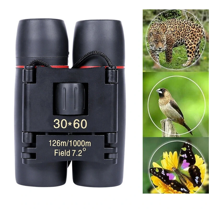 30 X 60 Folding Binoculars Protable Telescope Binoculars For Camping Hiking Outdoor Travel (image for) 30 X 60 Folding Binoculars Protable Telescope Binoculars For Camping Hiking Outdoor Travel